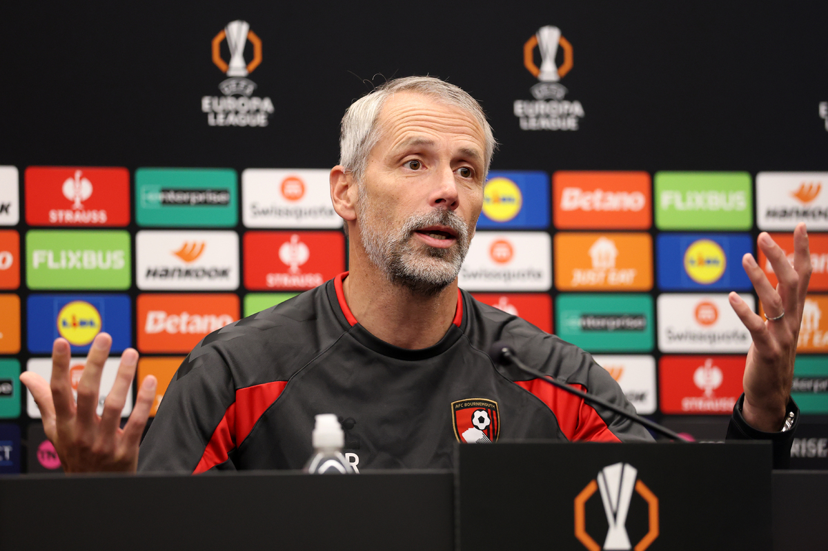 AFC Bournemouth Training Session And Press Conference - UEFA Europa League 2026/27 League Phase MD3