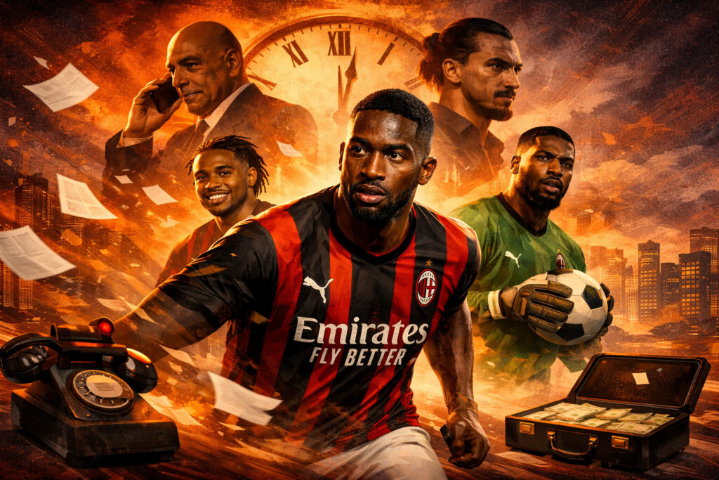 Il mercato rossonero in azione