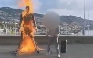 statua cristiano ronaldo